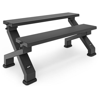 Rack Kettlebell et Haltères UX-S210 - UpForm - Publicité Rack Kettlebell et Haltères UX-S210 - UpForm - Publicité