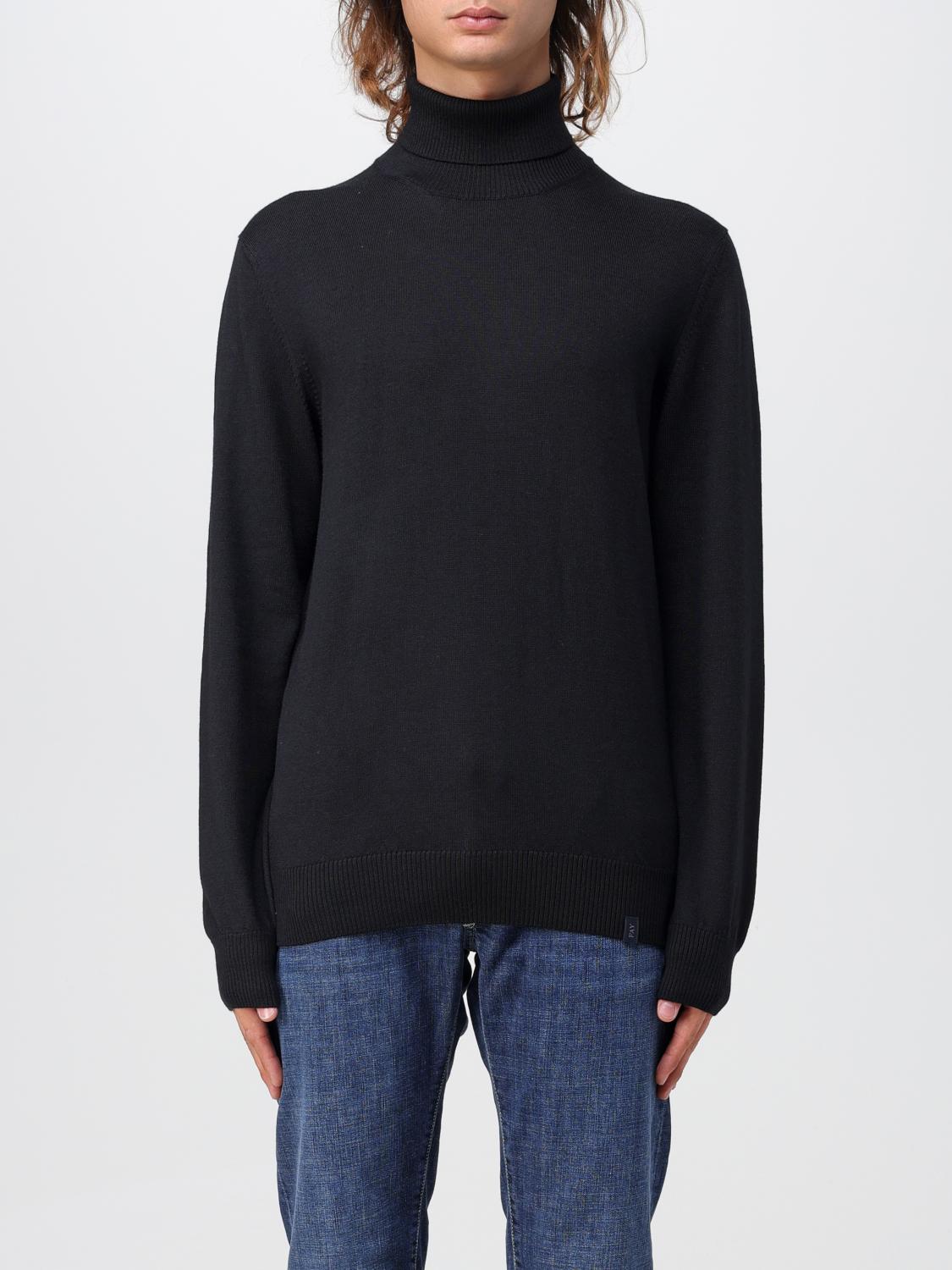 Pull FAY Homme couleur Noir 48 - Fay - Modalova