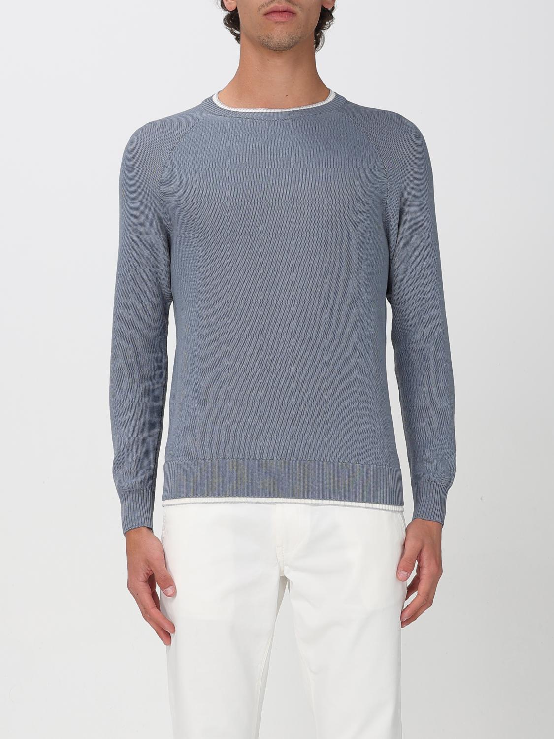 Pull couleur Bleu Azur M - Eleventy - Modalova