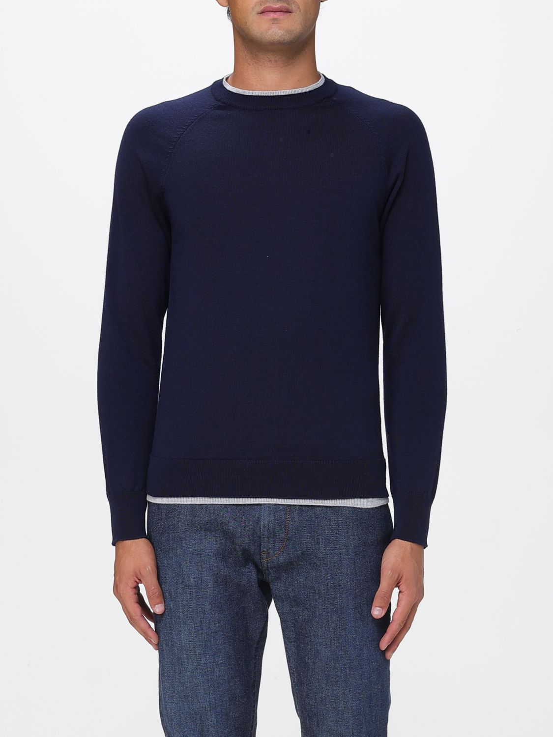 Pull ELEVENTY Homme couleur Bleu L - Eleventy - Modalova