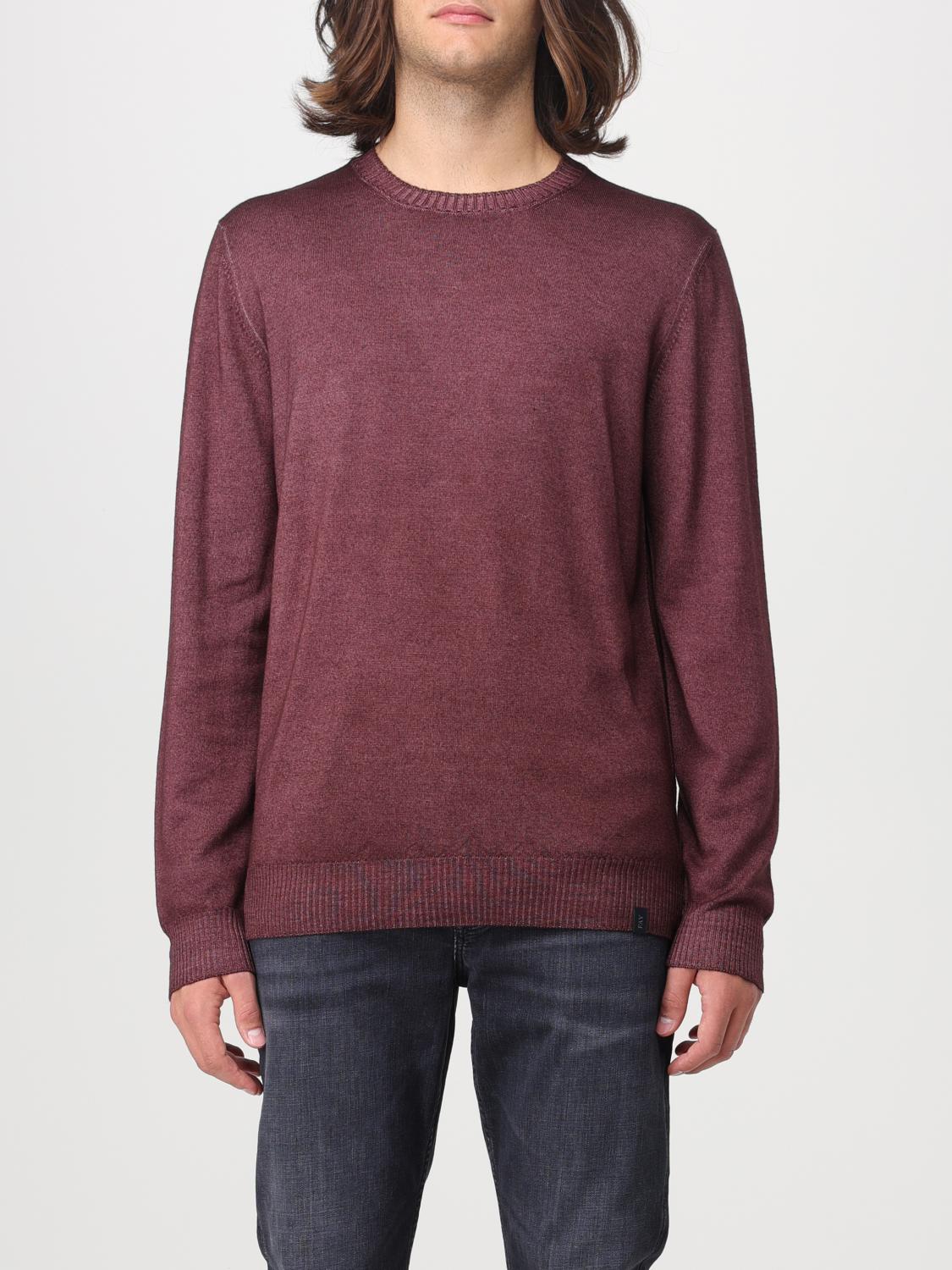 Pull FAY Homme couleur Bordeaux 50 - Fay - Modalova