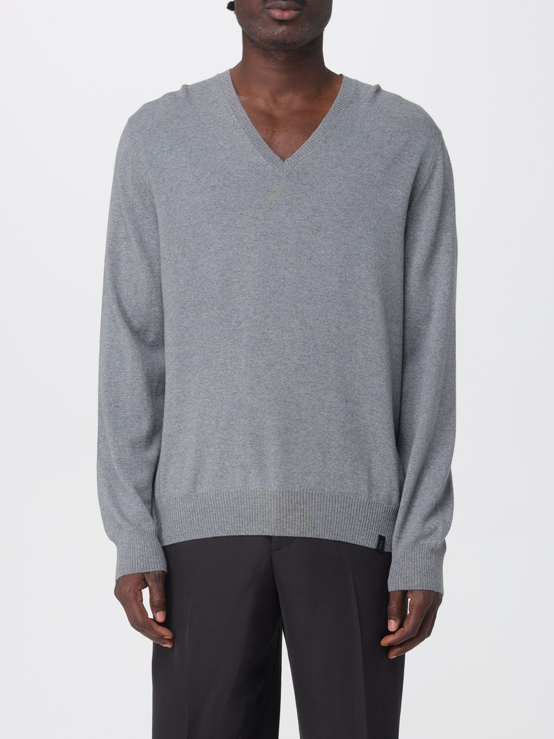 Pull FAY Homme couleur Gris 54 - Fay - Modalova