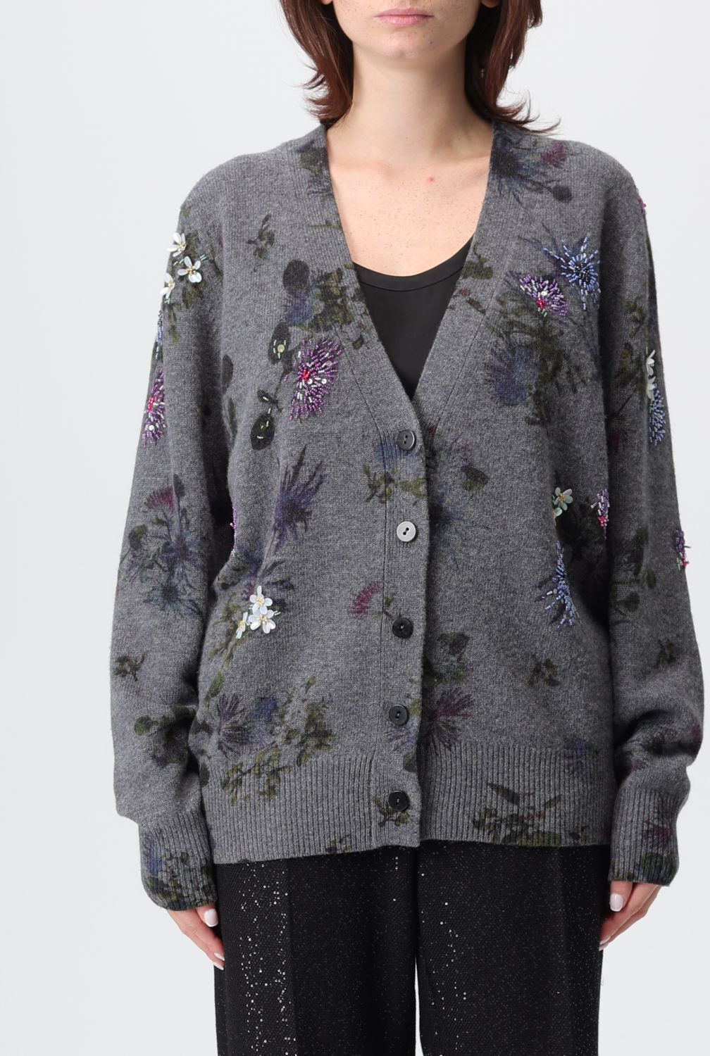 Pull BLUMARINE Femme couleur Gris S - Blumarine - Modalova