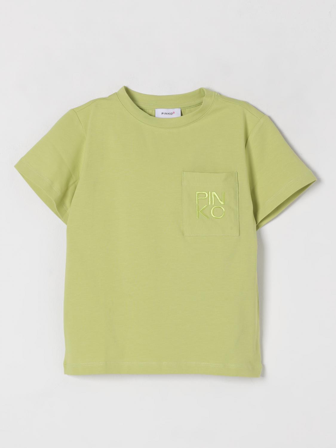 T-Shirt PINKO Enfant couleur Vert 14