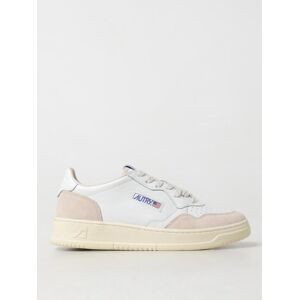 Baskets Autry Low-Top - Style Vintage - Cuir & Daim - Blanc - Publicité Baskets Autry Low-Top - Style Vintage - Cuir & Daim - Blanc - Publicité