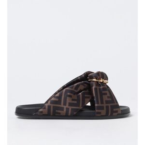 FENDI Sandales à Talons Femme couleur Tabac 35 - Publicité FENDI Sandales à Talons Femme couleur Tabac 35 - Publicité