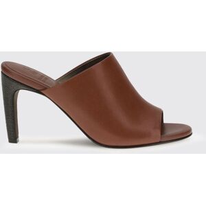 BRUNELLO CUCINELLI Sandales à Talons Femme couleur Rouge 41 - Publicité BRUNELLO CUCINELLI Sandales à Talons Femme couleur Rouge 41 - Publicité
