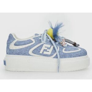 FENDI Baskets Femme couleur Bleu Azur 37 - Publicité FENDI Baskets Femme couleur Bleu Azur 37 - Publicité