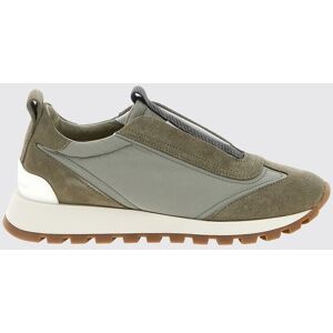BRUNELLO CUCINELLI Baskets Femme couleur Kaki 40 - Publicité BRUNELLO CUCINELLI Baskets Femme couleur Kaki 40 - Publicité