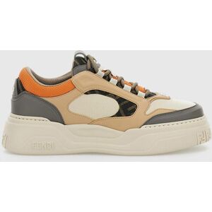 FENDI Baskets Homme couleur Orange 8½ - Publicité FENDI Baskets Homme couleur Orange 8½ - Publicité