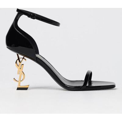 SAINT LAURENT Sandales à Talons Femme couleur Noir 39½ - Publicité SAINT LAURENT Sandales à Talons Femme couleur Noir 39½ - Publicité