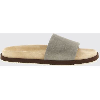 BRUNELLO CUCINELLI Sandale Homme couleur Gris 43 - Publicité BRUNELLO CUCINELLI Sandale Homme couleur Gris 43 - Publicité