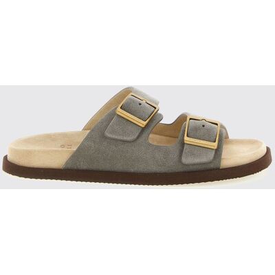 BRUNELLO CUCINELLI Sandale Homme couleur Gris 43 - Publicité BRUNELLO CUCINELLI Sandale Homme couleur Gris 43 - Publicité