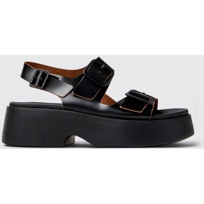 CAMPER Sandales Plates Femme couleur Noir 38 - Publicité CAMPER Sandales Plates Femme couleur Noir 38 - Publicité