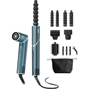 Coffret styler et sèche-cheveux 5-en-1 Shark FlexStyle édition limitée Bleu adriatique HD456TLEU par SharkNinja - Publicité Coffret styler et sèche-cheveux 5-en-1 Shark FlexStyle édition limitée Bleu adriatique HD456TLEU par SharkNinja - Publicité