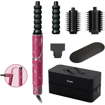 Multi-styler et sèche-cheveux Shark FlexStyle - Édition limitée 100 ans de Marilyn Monroe HD449EUPK1 par SharkNinja - Publicité Multi-styler et sèche-cheveux Shark FlexStyle - Édition limitée 100 ans de Marilyn Monroe HD449EUPK1 par SharkNinja - Publicité