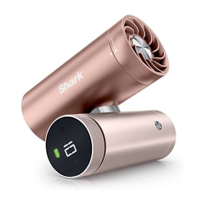 Ventilateur portable 3-en-1, brumisateur et plaque refroidissante Shark ChillPill - Or Rose Or rose FA022EUGD par SharkNinja - Publicité Ventilateur portable 3-en-1, brumisateur et plaque refroidissante Shark ChillPill - Or Rose Or rose FA022EUGD par SharkNinja - Publicité