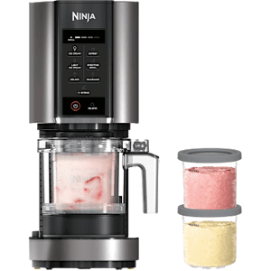 Machine à glaces Ninja CREAMi 7-en-1 - Glaces, sorbets et milkshakes maison Gris NC302EU par SharkNinja