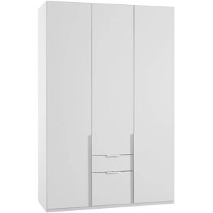 WIMEX Armoire 3 portes 2 tiroirs WILMA 135 cm blanche - Publicité WIMEX Armoire 3 portes 2 tiroirs WILMA 135 cm blanche - Publicité