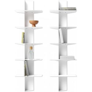 PEZZANI Bibliothèque murale LIFT en aluminium et acier coloris blanc - Publicité PEZZANI Bibliothèque murale LIFT en aluminium et acier coloris blanc - Publicité