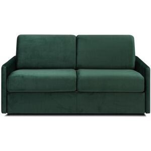 ITALIAN SPIRIT Canapé fixe SUN 2 places 158 cm accoudoirs fins velours velluto vert - Publicité ITALIAN SPIRIT Canapé fixe SUN 2 places 158 cm accoudoirs fins velours velluto vert - Publicité