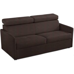 ITALIAN SPIRIT Canapé 3-4 places PARIS couchage 160cm express sommier lattes tweed marron matelas 16 cm - Publicité ITALIAN SPIRIT Canapé 3-4 places PARIS couchage 160cm express sommier lattes tweed marron matelas 16 cm - Publicité