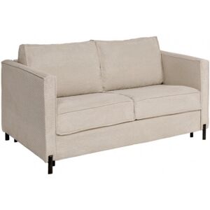 ITALIAN SPIRIT Canapé convertible express 120 MERIBEL matelas 16 cm sommier LATTES velours côtelé perle - Publicité ITALIAN SPIRIT Canapé convertible express 120 MERIBEL matelas 16 cm sommier LATTES velours côtelé perle - Publicité