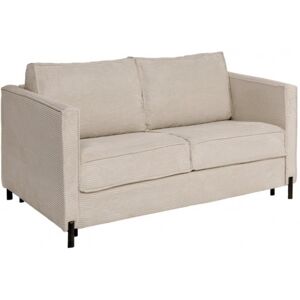 ITALIAN SPIRIT Canapé convertible express 160 MERIBEL matelas 20 cm sommier LATTES velours côtelé perle - Publicité ITALIAN SPIRIT Canapé convertible express 160 MERIBEL matelas 20 cm sommier LATTES velours côtelé perle - Publicité