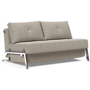 INNOVATION LIVING Canapé design CUBED 02 CHROME convertible 200x140 cm tissu Kenya Gravel - Publicité INNOVATION LIVING Canapé design CUBED 02 CHROME convertible 200x140 cm tissu Kenya Gravel - Publicité