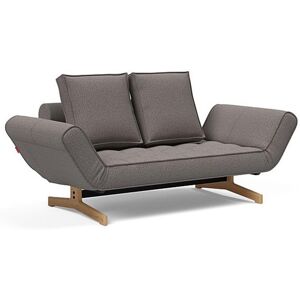 INNOVATION LIVING Canapé design GHIA WOOD convertible 80x210 cm tissu Mixed Dance Grey - Publicité INNOVATION LIVING Canapé design GHIA WOOD convertible 80x210 cm tissu Mixed Dance Grey - Publicité