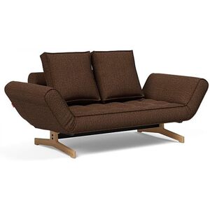 INNOVATION LIVING Canapé design GHIA WOOD convertible 80x210 cm tissu Taura Cappuccino - Publicité INNOVATION LIVING Canapé design GHIA WOOD convertible 80x210 cm tissu Taura Cappuccino - Publicité