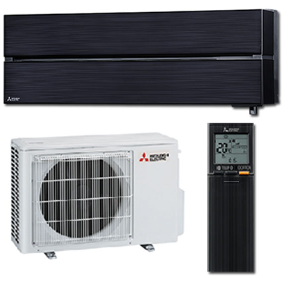 Mitsubishi Electric MSZ-LN25VGB - Noir Boisé - Climatisation - Publicité Mitsubishi Electric MSZ-LN25VGB - Noir Boisé - Climatisation - Publicité