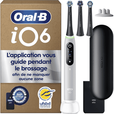 Oral-B Power Série iO 6 - Brosse à dents électrique - Publicité Oral-B Power Série iO 6 - Brosse à dents électrique - Publicité