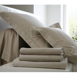 BLANC DES VOSGES Drap housse Percale Easy Chanvre 160 x 200 cm - Publicité BLANC DES VOSGES Drap housse Percale Easy Chanvre 160 x 200 cm - Publicité
