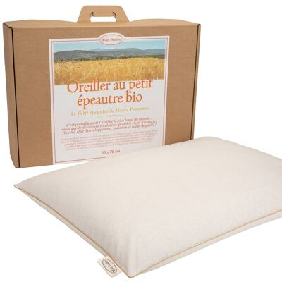 MILLE OREILLERS Oreiller ferme petit épeautre biologique 50 x 70 cm - Publicité MILLE OREILLERS Oreiller ferme petit épeautre biologique 50 x 70 cm - Publicité