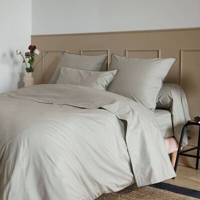 CAMIF Drap plat coton bio Thaïs Bronze 240 x 300 cm - Publicité CAMIF Drap plat coton bio Thaïs Bronze 240 x 300 cm - Publicité