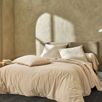 BLANC DES VOSGES Drap housse percale lavée Bohème Crème 140 x 200 cm - Publicité BLANC DES VOSGES Drap housse percale lavée Bohème Crème 140 x 200 cm - Publicité