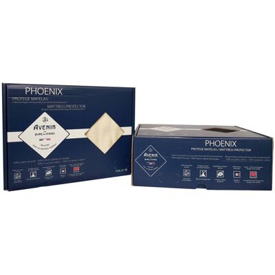 CAMIF Protège matelas coton recyclé, Phoenix 80 x 200 cm - Publicité CAMIF Protège matelas coton recyclé, Phoenix 80 x 200 cm - Publicité