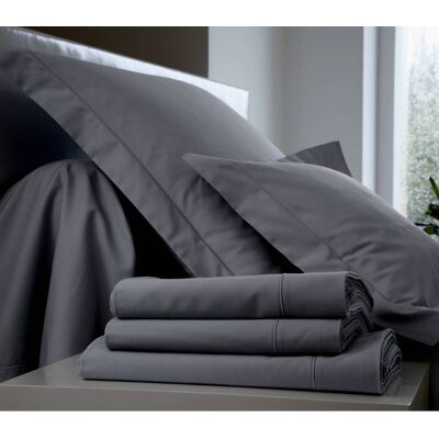 BLANC DES VOSGES Housse de couette Percale Easy Acier 240 x 220 cm - Publicité BLANC DES VOSGES Housse de couette Percale Easy Acier 240 x 220 cm - Publicité