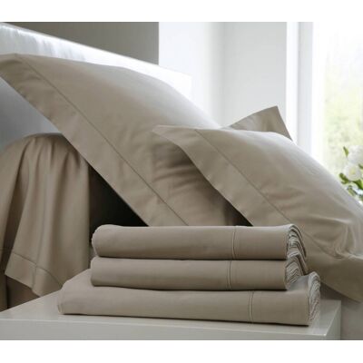 BLANC DES VOSGES Drap Percale Easy Chanvre 240 x 300 cm - Publicité BLANC DES VOSGES Drap Percale Easy Chanvre 240 x 300 cm - Publicité