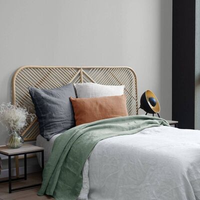 Housse de duvet Kala en chanvre Vivaraise - 240x220cm - Publicité Housse de duvet Kala en chanvre Vivaraise - 240x220cm - Publicité