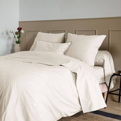CAMIF Drap plat coton bio Thaïs Dune 240 x 300 cm - Publicité CAMIF Drap plat coton bio Thaïs Dune 240 x 300 cm - Publicité