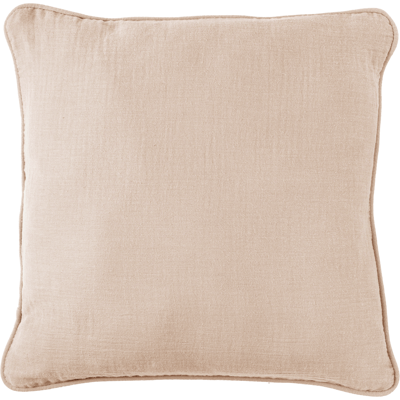 CAMIF Coussin gaze de coton Cybelle Naturel - Publicité CAMIF Coussin gaze de coton Cybelle Naturel - Publicité