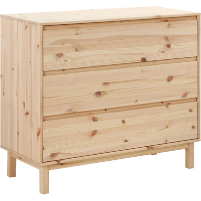CAMIF Commode pin massif 3 tiroirs Elie - Publicité CAMIF Commode pin massif 3 tiroirs Elie - Publicité