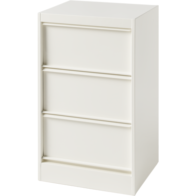 TOLIX Caisson de rangement CC3 Blanc Pur - Publicité TOLIX Caisson de rangement CC3 Blanc Pur - Publicité