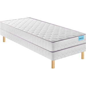 MERINOS Ensemble sommier et matelas Natty 90 x 190 cm - Publicité MERINOS Ensemble sommier et matelas Natty 90 x 190 cm - Publicité