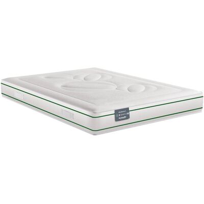 Dunlopillo Matelas latex d'origine naturelle 22 cm Hévéane Blanc 90 x 190 cm - Publicité Dunlopillo Matelas latex d'origine naturelle 22 cm Hévéane Blanc 90 x 190 cm - Publicité