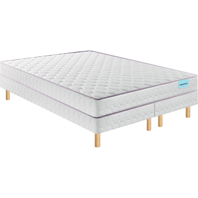 MERINOS Ensemble matelas et sommier Natty 2 x 80 x 200 cm - Publicité MERINOS Ensemble matelas et sommier Natty 2 x 80 x 200 cm - Publicité
