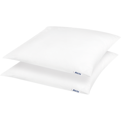 BULTEX Lot de 2 oreillers moelleux 60 x 60 cm - Publicité BULTEX Lot de 2 oreillers moelleux 60 x 60 cm - Publicité