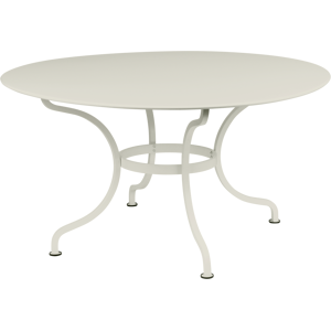 FERMOB Table Ronde Ø137 cm Romane en Acier Gris Argile - Publicité FERMOB Table Ronde Ø137 cm Romane en Acier Gris Argile - Publicité